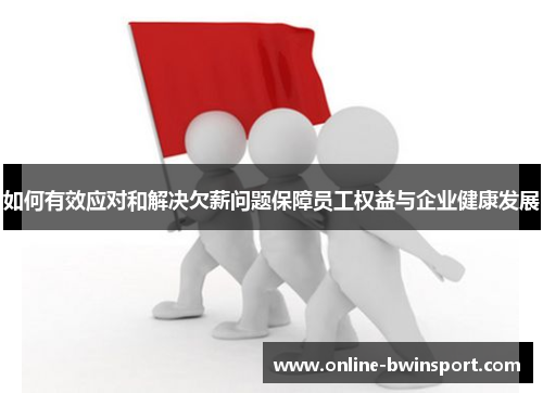 如何有效应对和解决欠薪问题保障员工权益与企业健康发展
